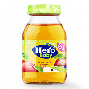 HERO BABY APPLE JUICE JAR 130 ML